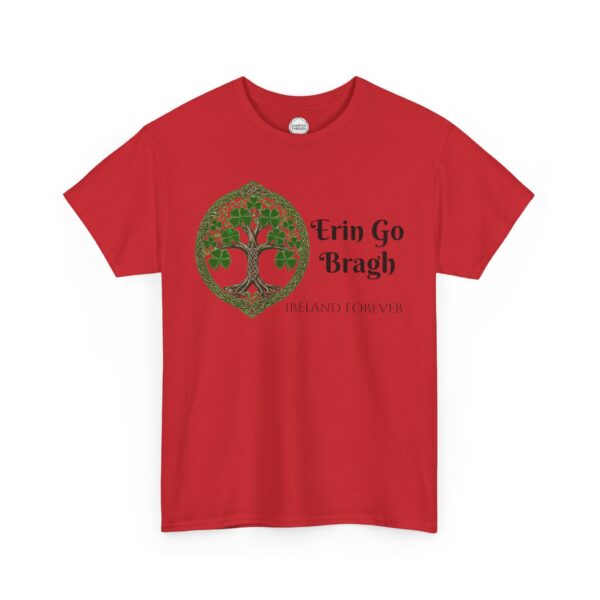 Erin Go Bragh Ireland Forever Unisex Heavy Cotton Tee - Image 8